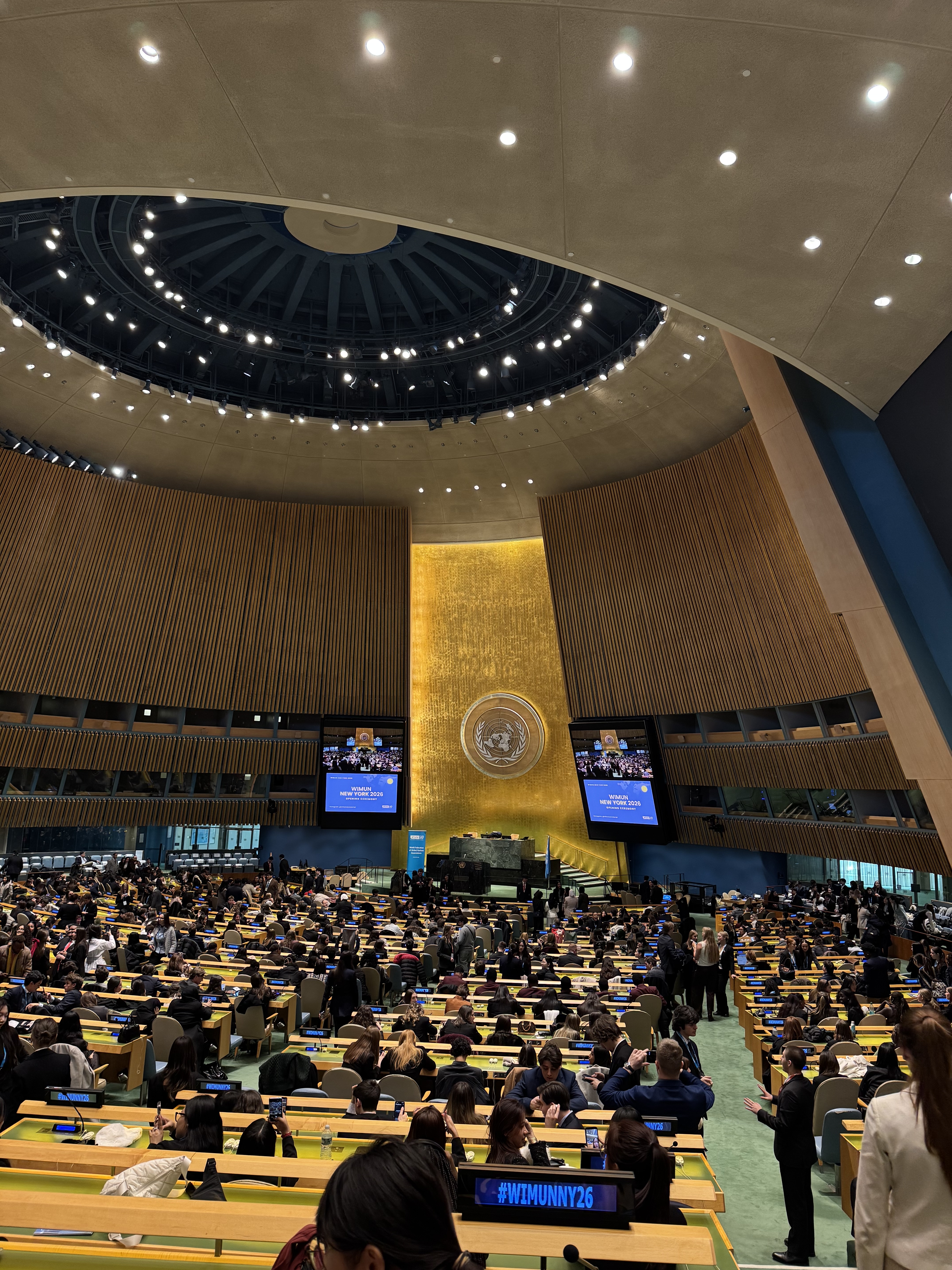 Plénum WIMUN, New York